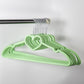 Kawaii Clothing Hangers in Green