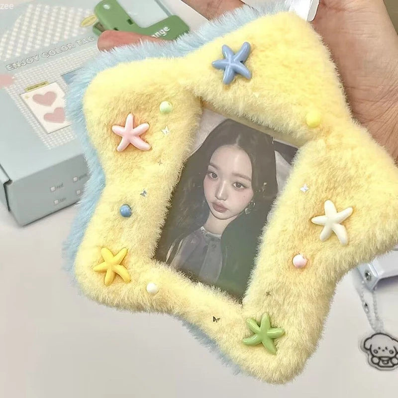 Plush Star Kpop Photo Card Sleeve