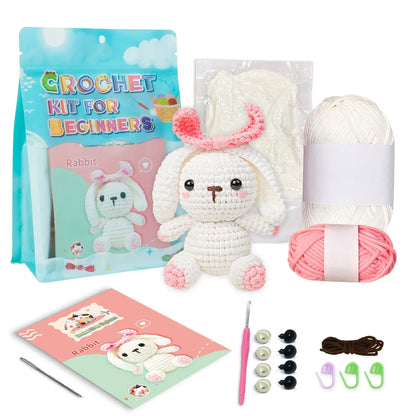 Sweet Bunny - Kawaii Crochet Kit for Beginners