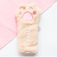 Kawaii Plush Cat Paw Pencil Bags