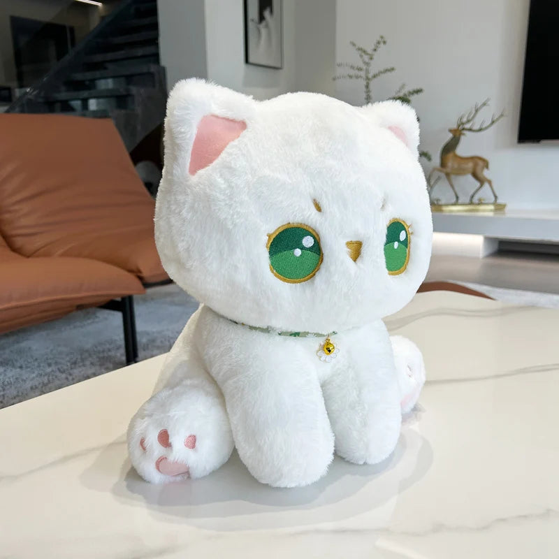 Green Eyed Cat Plushie