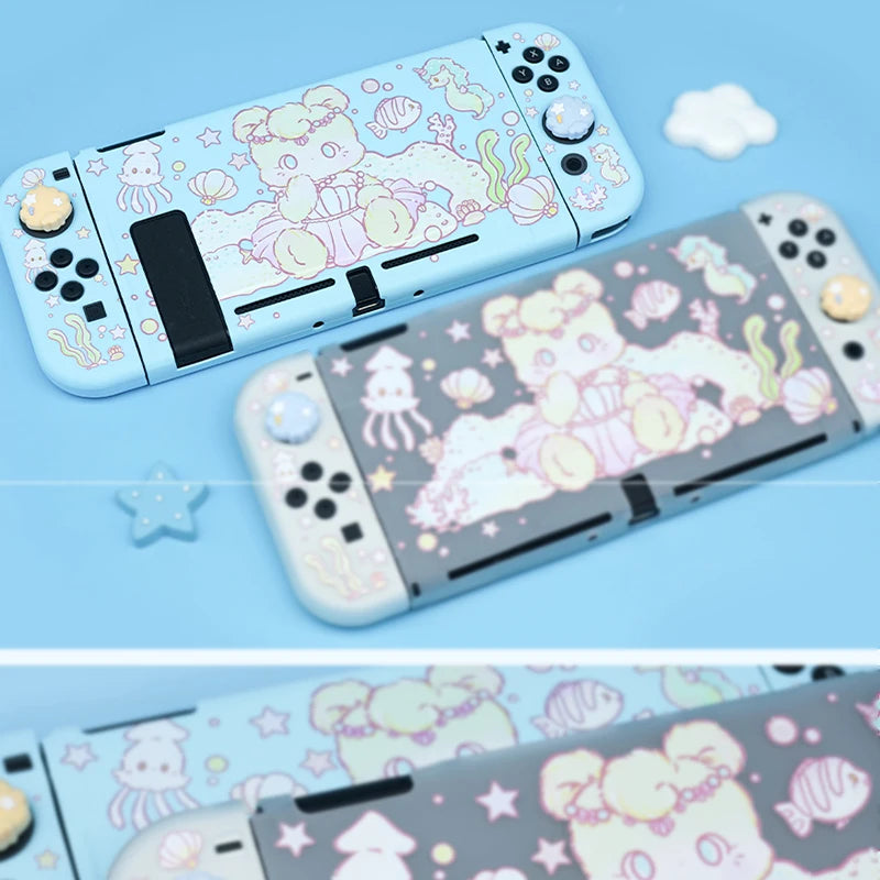 Ocean Princess Bear Nintendo Switch Case