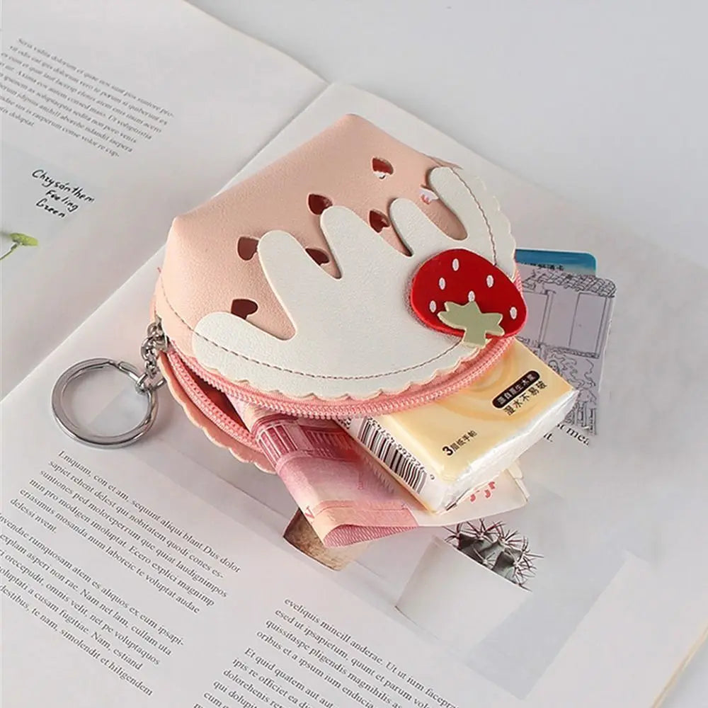 Strawberry Ice Cream Coin Purse