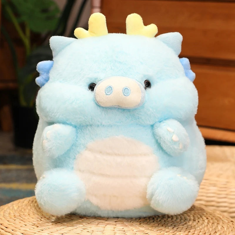 Kawaii Chubby Pastel Dragon Plushie