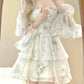 Cute Floral Chiffon Mini Dress