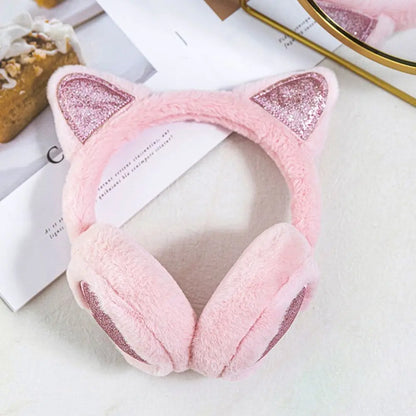 Pastel Cat Ear Earmuffs