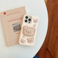 Kawaii Cute Bear iPhone Case