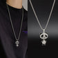 Movable Panda Rhinestone Pendant Necklace