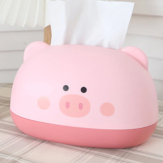 Cute Pig Tissue Box