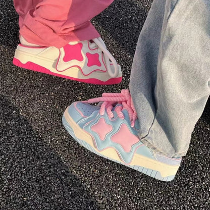 Kawaii Pastel Backless Sneakers