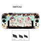 Gaming console with kawaii character design on a white background