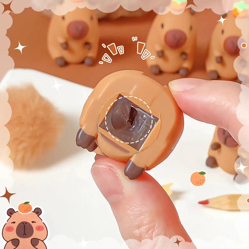 Kawaii Capybara Pencil Sharpener