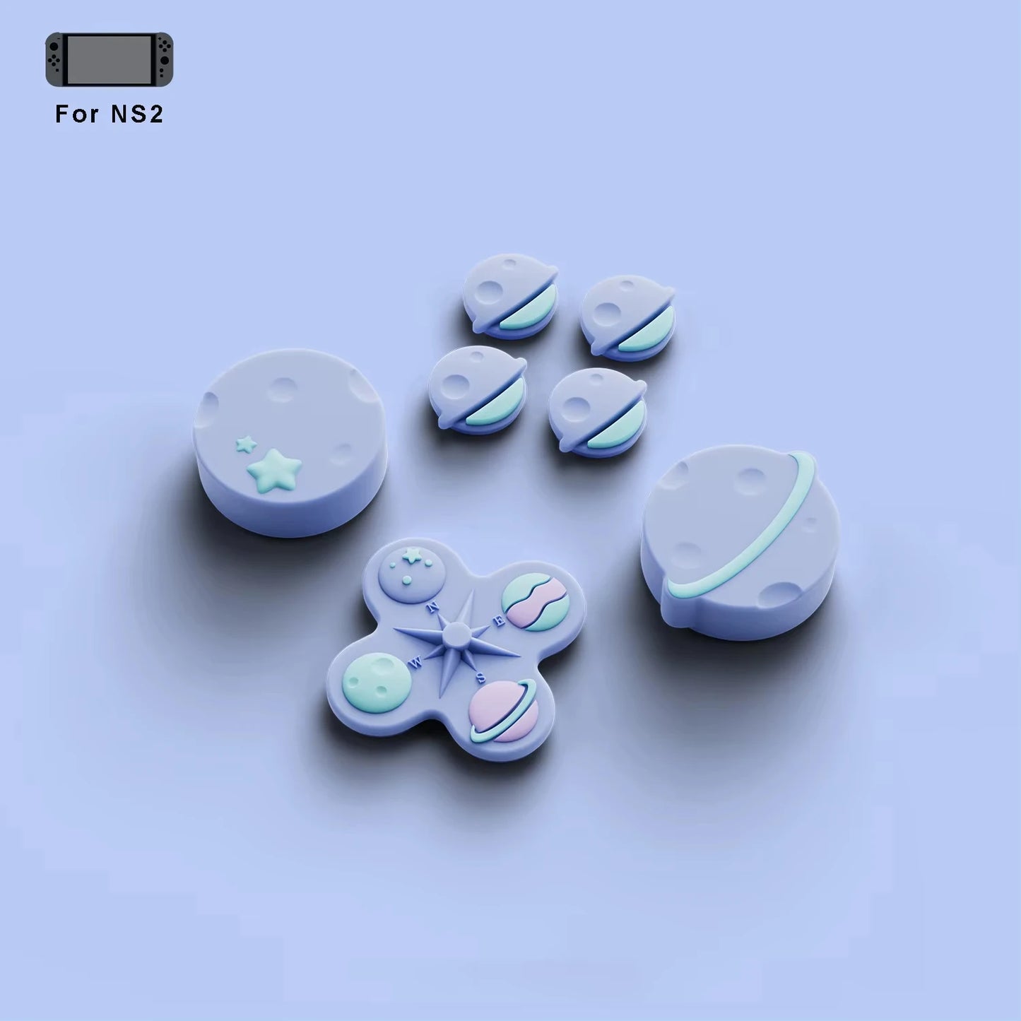 Kawaii Gamers Dream Joystick and Dpad Covers NS2