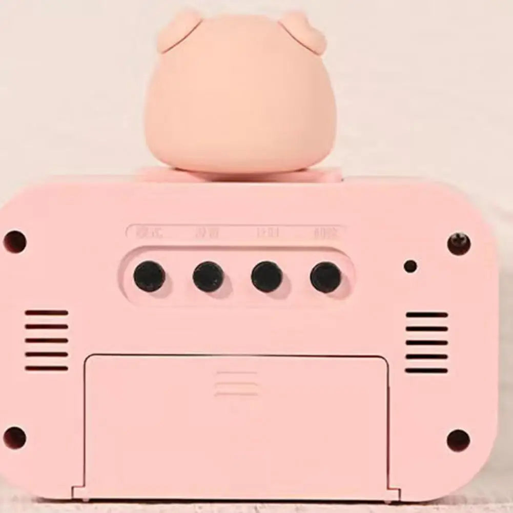 Cute Pig Digital Alarm Clock