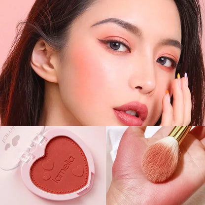 Lameila Lovely Heart Powder Blush