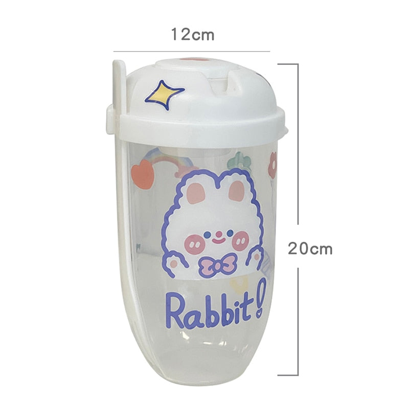 Kawaii Salad Cup Container