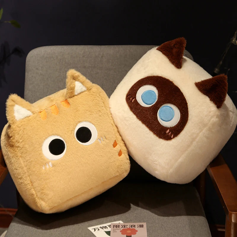 Kawaii Square Cat Plushies