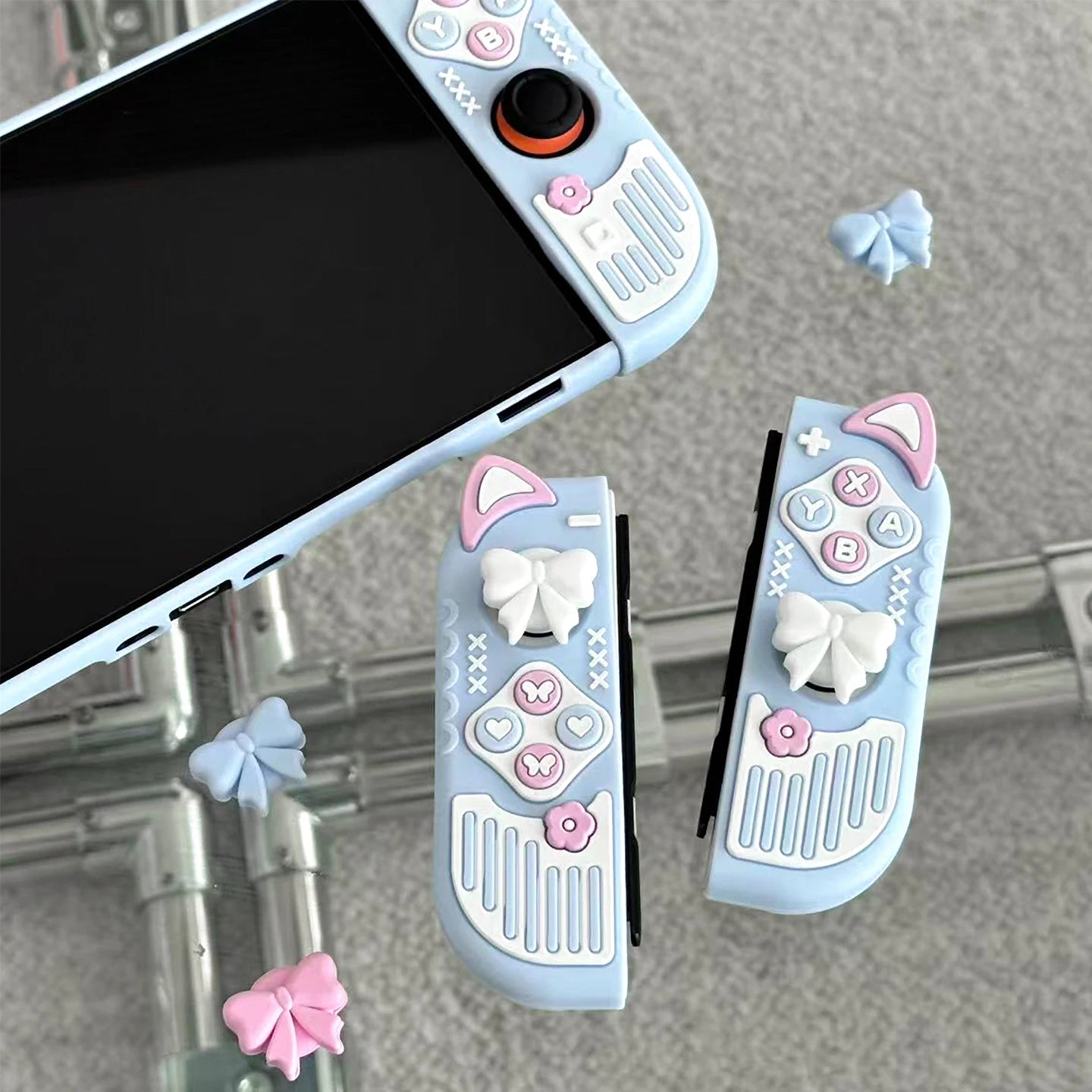 Nintendo Switch case with kawaii skin