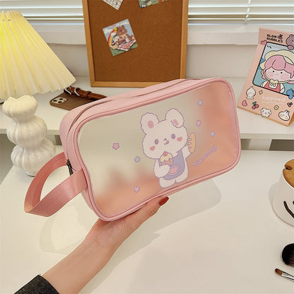 Kawaii Transparent Cosmetics Bags