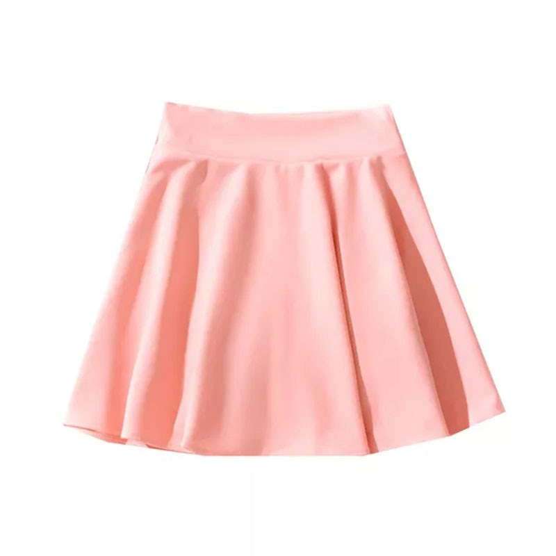 Kawaii Pink Pleated Mini Skirt