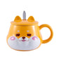 Shiba Inu Mug With Lid