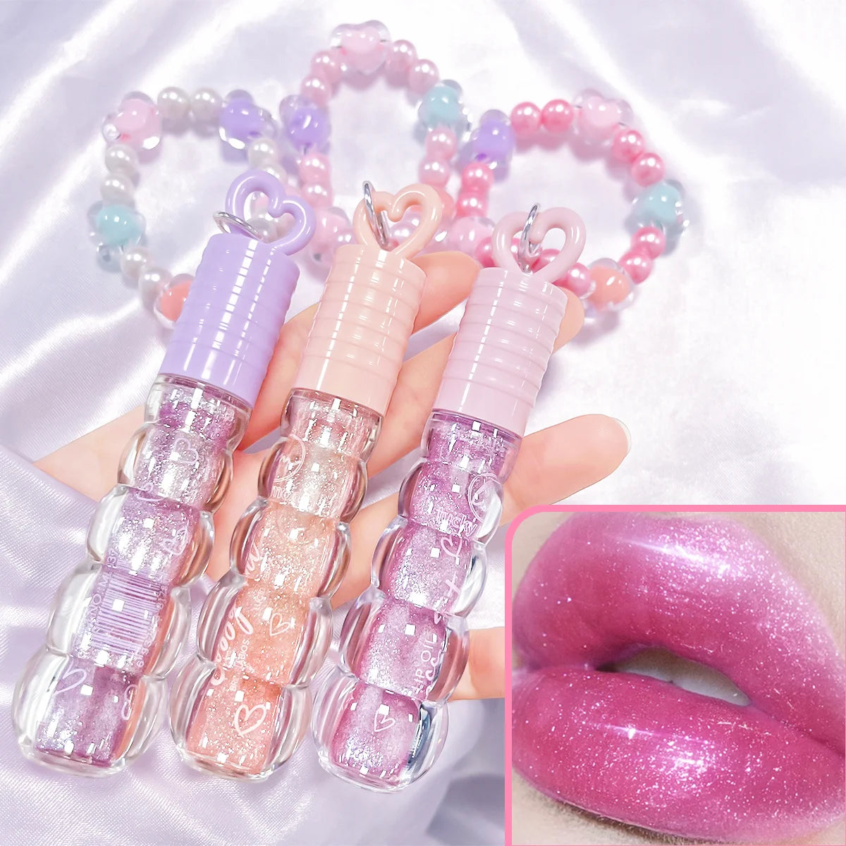 Shiny Pearl Lip Gloss Set