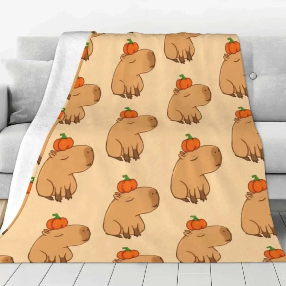 Cute Capybara Blanket