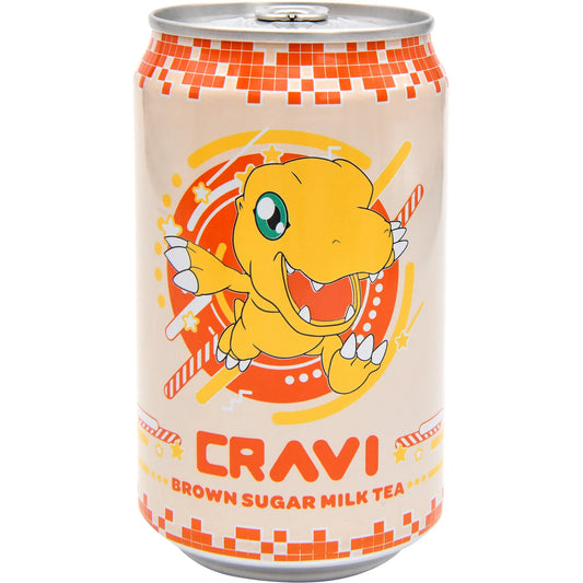 Cravi Brown Sugar Milk Tea - 10.65oz (Taiwan)