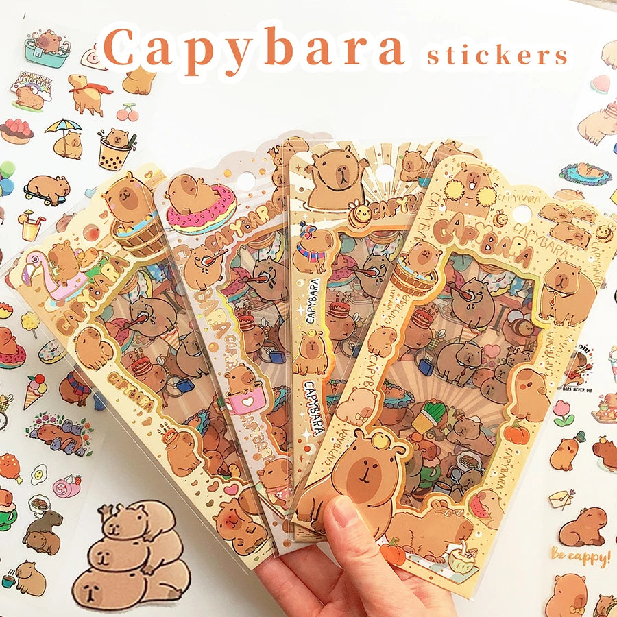 Cute Capybara Stickers