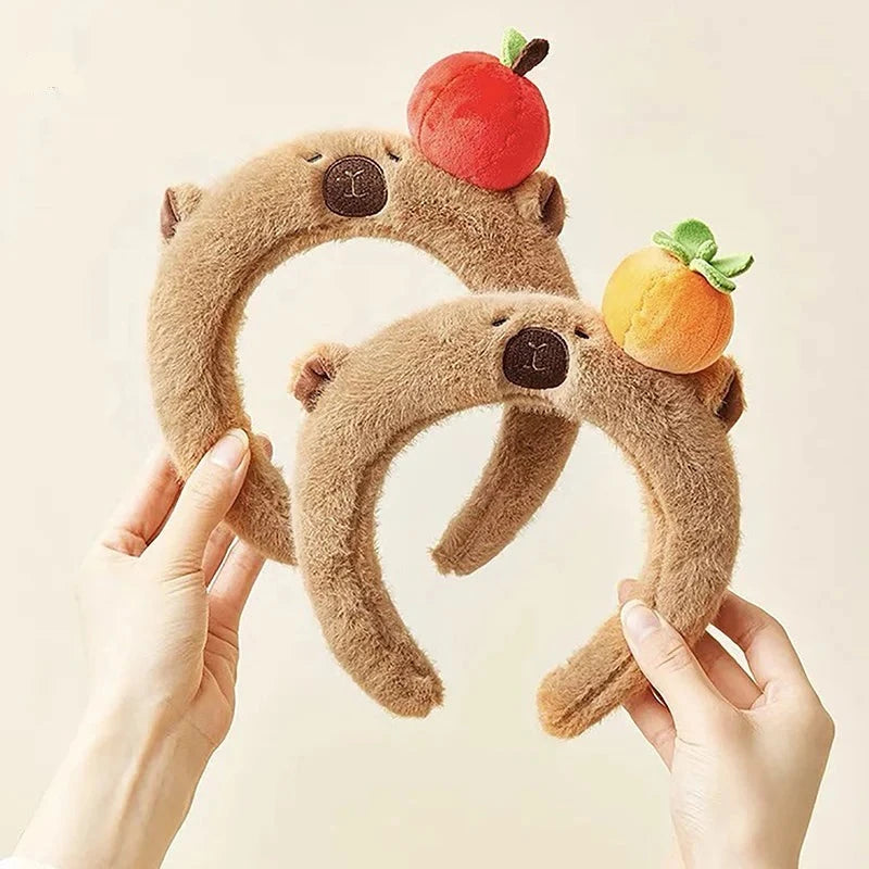 Cute Capybara Plush Headbands