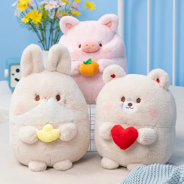 Cute Chubby Animal Plushies – Kore Kawaii