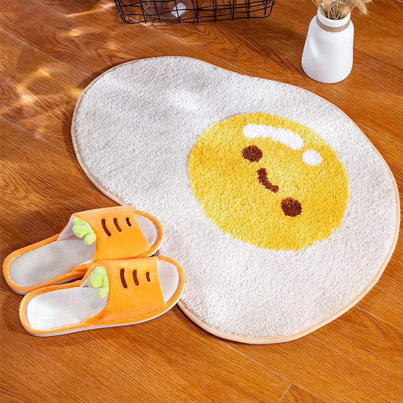 Happy Egg Bathroom Rug