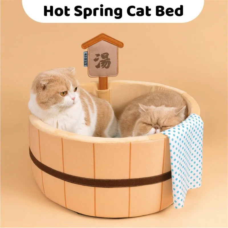 Japanese Hot Spring Pet Bed