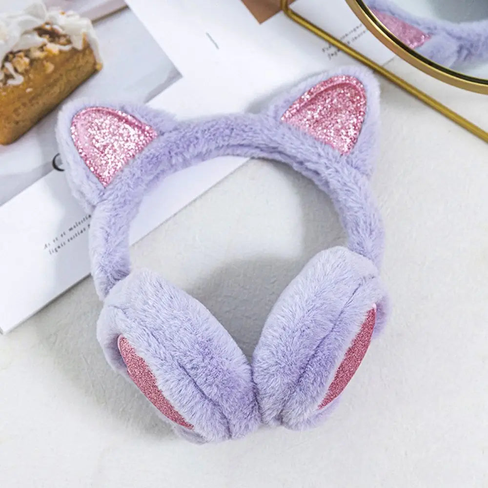 Pastel Cat Ear Earmuffs