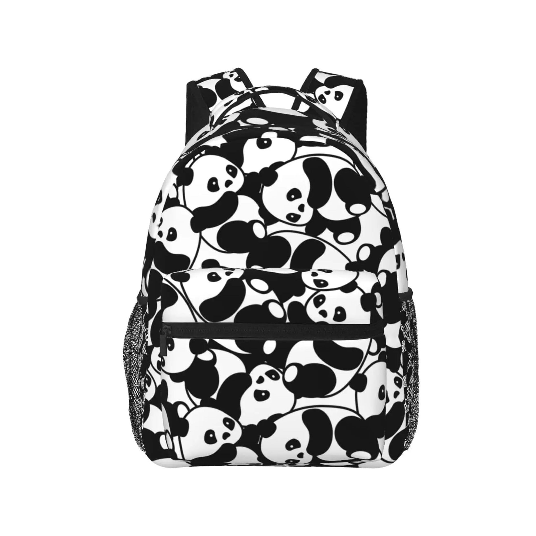 Playful Panda Print Backpacks