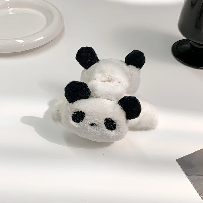 Plush Panda Hair Clip