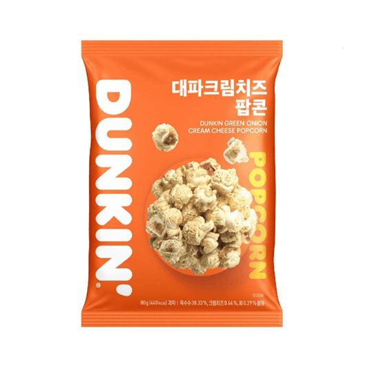 Dunkin Green Onion Cream Cheese Popcorn - 75g (Korea)