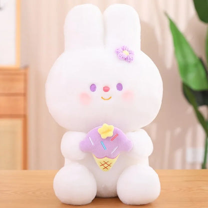 Kawaii Ice Cream Bunny Plushie – Kore Kawaii Kawaii Ice Cream Bunny Plushie – Kore Kawaii
