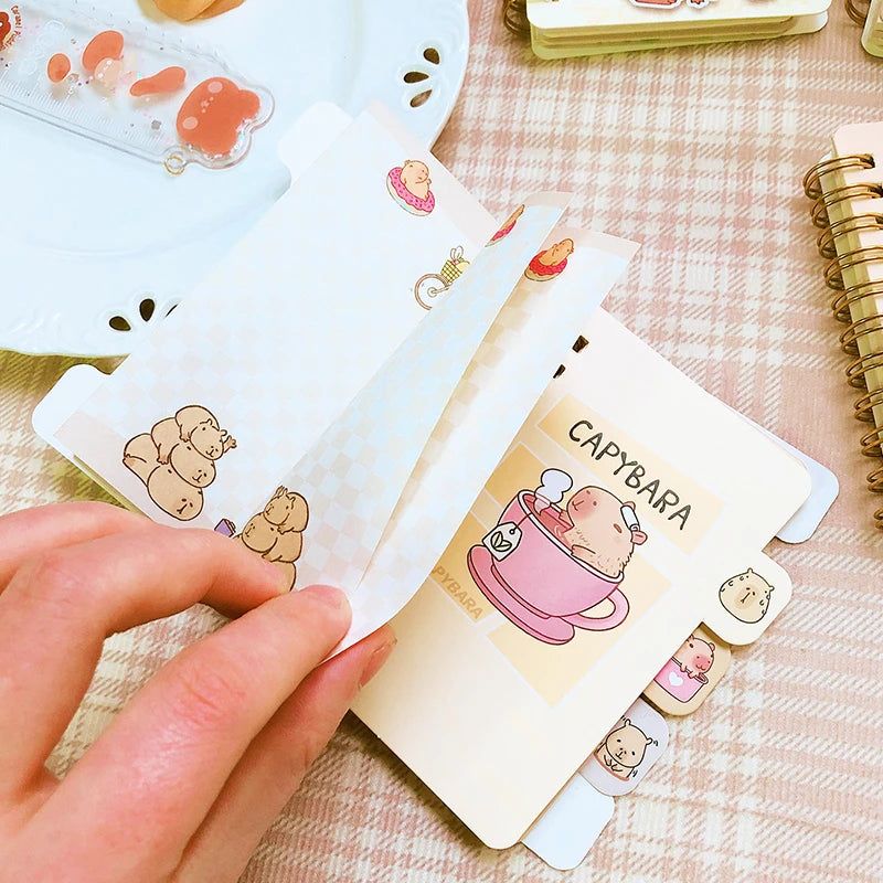 Cute Capybara Mini Notebooks – Kore Kawaii