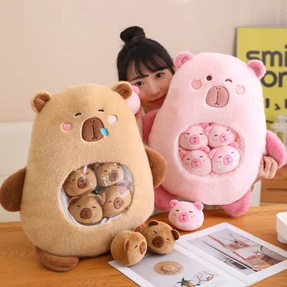 Capybara & Pig Plushies