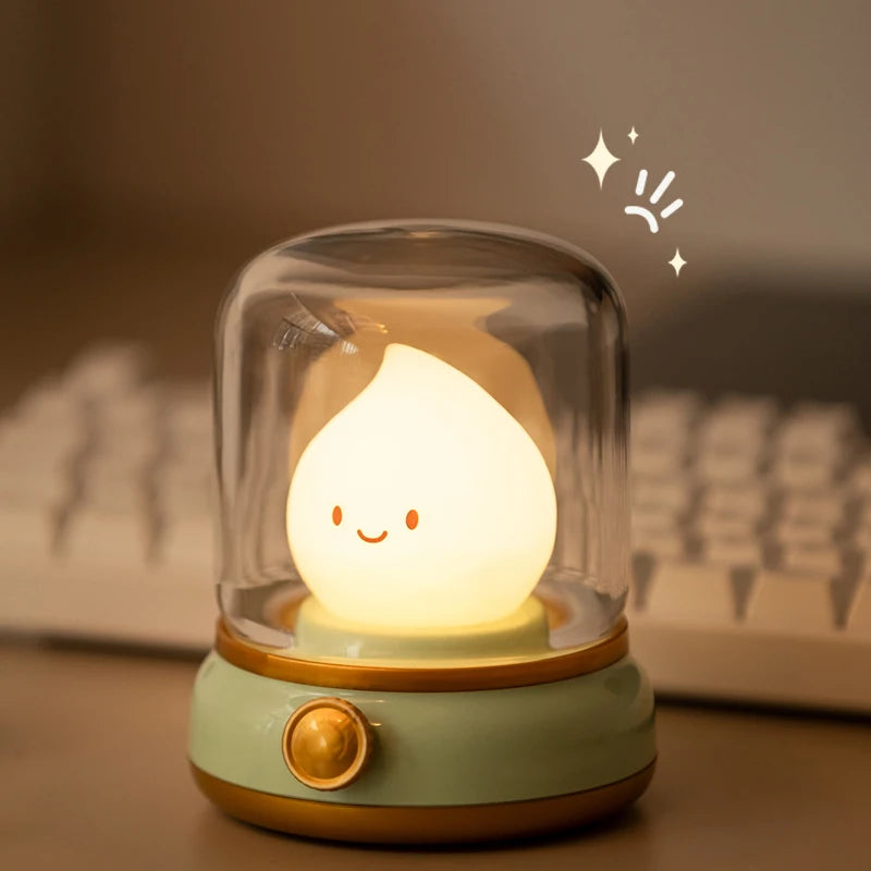 Kawaii Flame Night Light