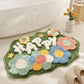 Happy Flowers Floor Mat