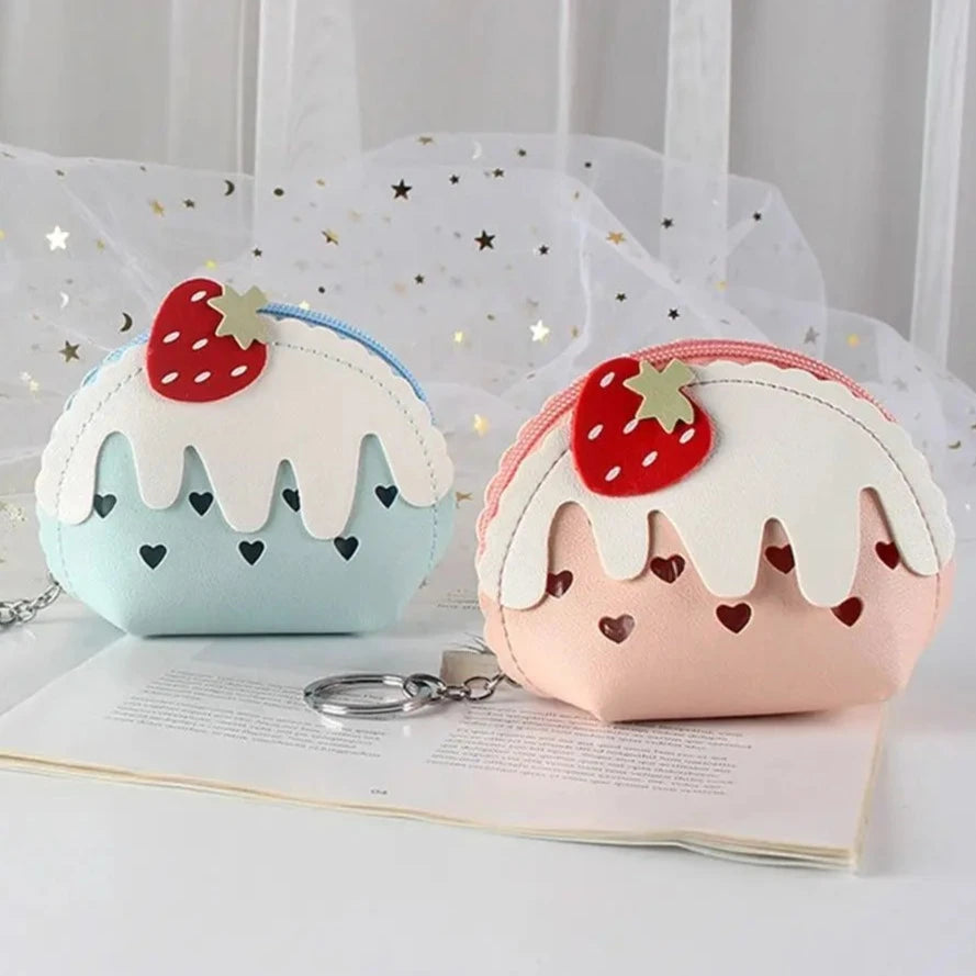 Strawberry Ice Cream Coin Purse