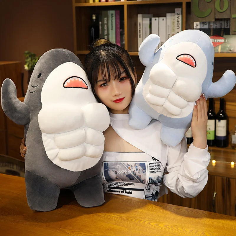 Cute Work Out Shark Plushies