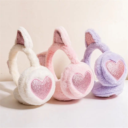 Pastel Cat Ear Earmuffs