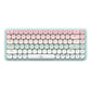 Pastel Pink & Green Wireless Keyboard