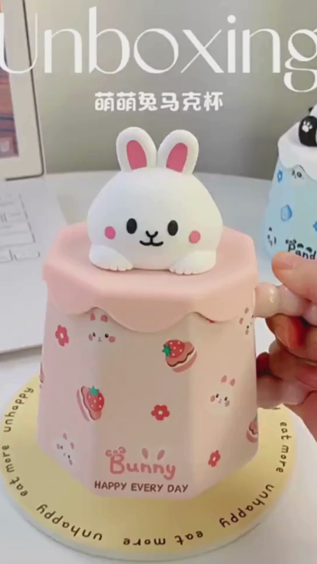 Bunny, Bear, & Panda Mugs - Whimsical Sips for Every Day – Kore Kawaii