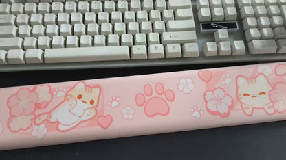 Sakura Cat Wrist Rest