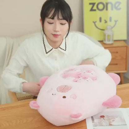 Capybara & Pig Plushies