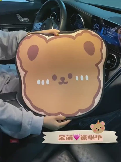 Teddy Bear Car Seat Cushions